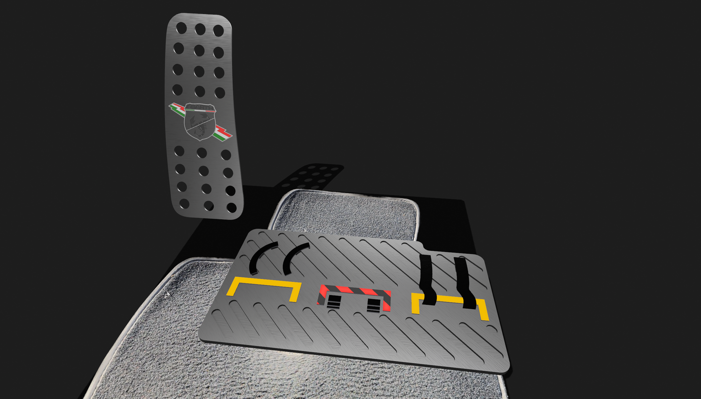 Fußmatten/FußablagePlatte