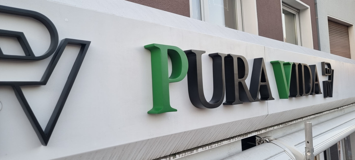 3D Firmenschilder/Logos